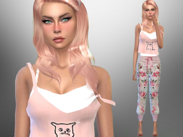 The Sims Resource: Clover Burn  by divaka45