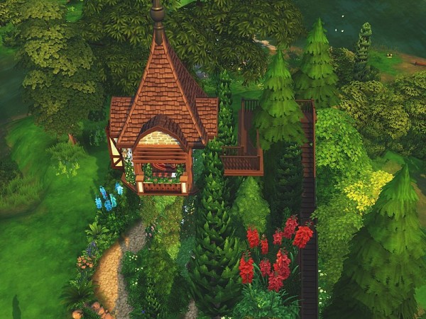  The Sims Resource: Rapunzels Tower by MychQQQ