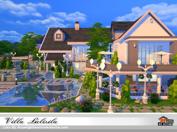  The Sims Resource: Villa Lalisila NoCC by Autaki