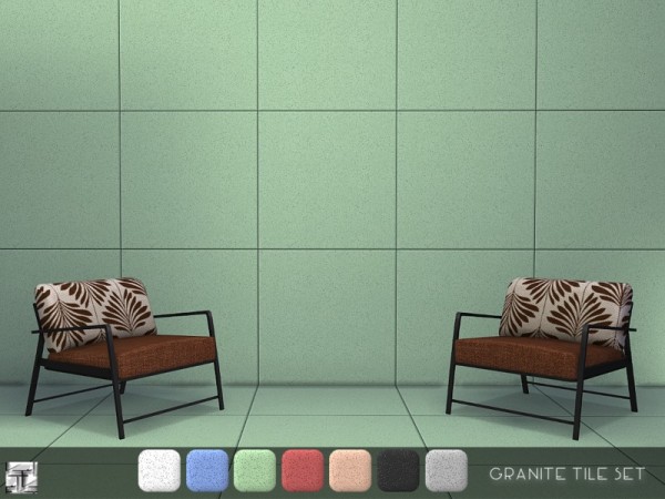  The Sims Resource: Granite Tile Set by .Torque