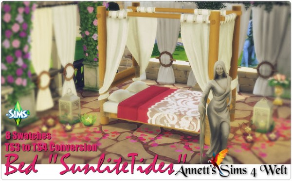  Annett`s Sims 4 Welt: Bed SunliteTides
