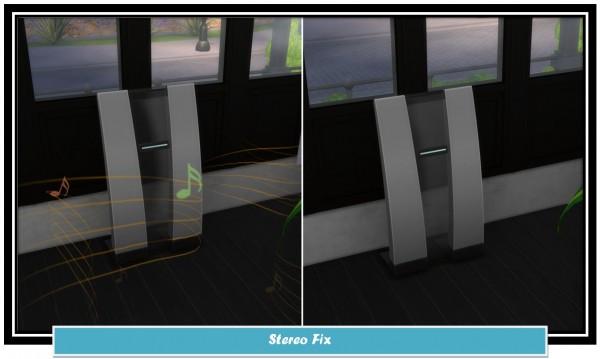  Mod The Sims: Stereo VFX Fix by LittleMsSam