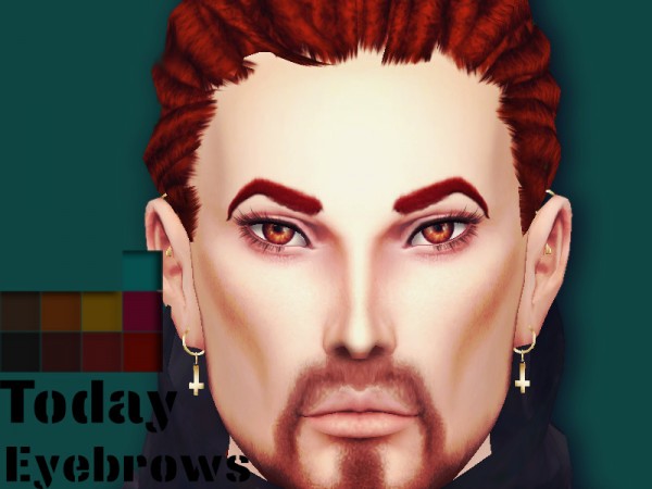  The Sims Resource: Sharareh  Today Eyebrows