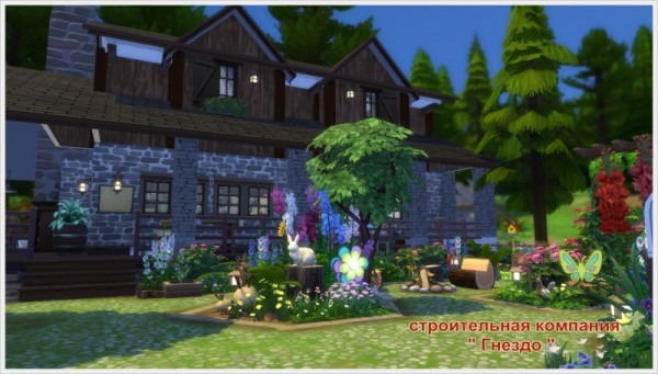  Sims 3 by Mulena: House in the village