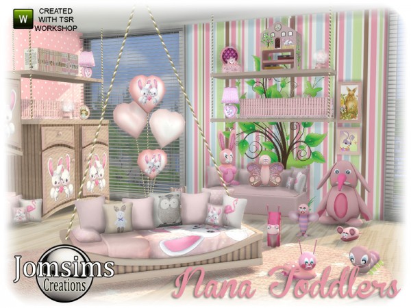  The Sims Resource: Nana toddlers bedroom by jomsims