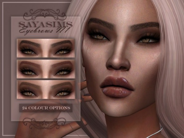  The Sims Resource: Eyebrows N1 by SayaSims