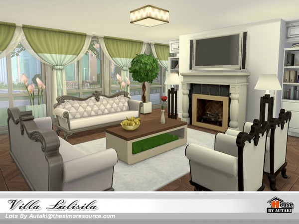  The Sims Resource: Villa Lalisila NoCC by Autaki