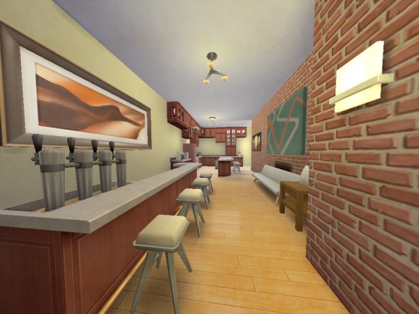  The Sims Resource: Modern Terrace by kaito nikura