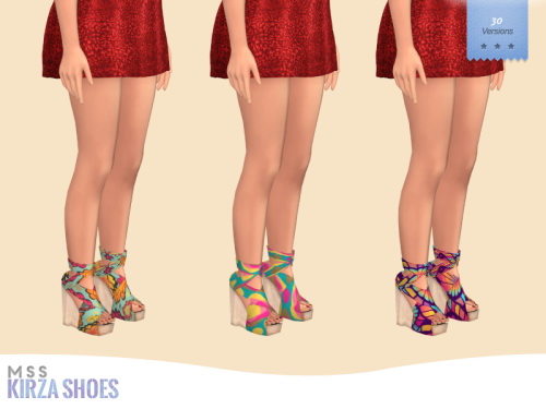  Simsworkshop: Kirza Shoes recolor by midnightskysims