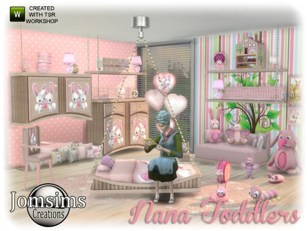  The Sims Resource: Nana toddlers bedroom by jomsims