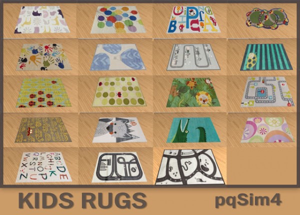  PQSims4: kids rugs