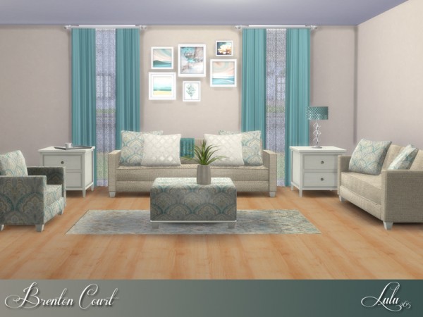  The Sims Resource: Brenton Court Living by Lulu265