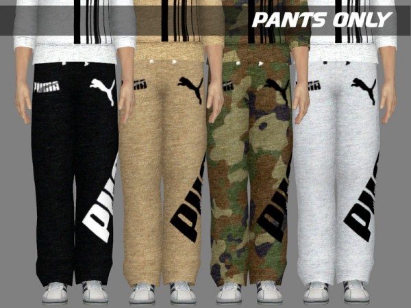  The Sims Resource: Male Top and Pants by MartyP