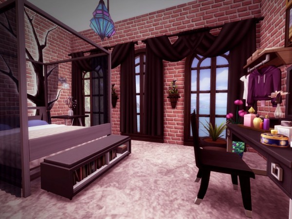  The Sims Resource: Brownstone   NO CC! by melcastro91