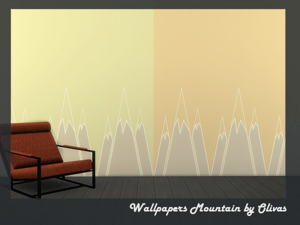  The Sims Resource: Wallpapers Mountain by Olivas