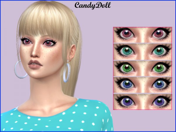  The Sims Resource: True Cute Doll Eyes by CandyDolluk