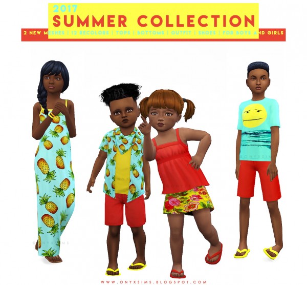  Onyx Sims: Summer Collection 2017