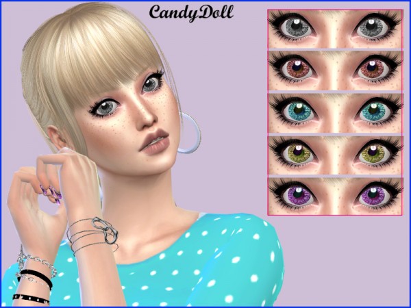  The Sims Resource: True Cute Doll Eyes by CandyDolluk