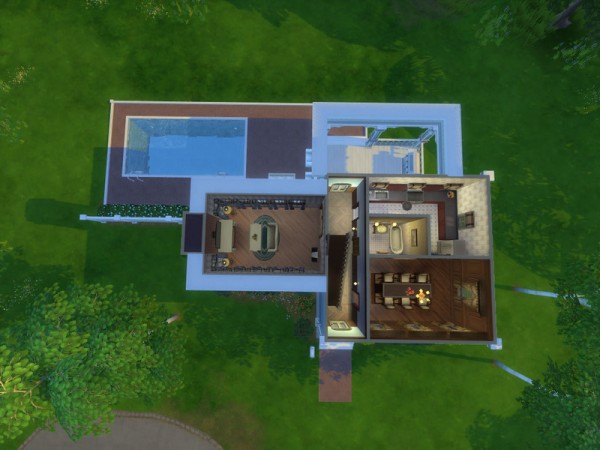  The Sims Resource: Federal Style Home by ArchitectTC