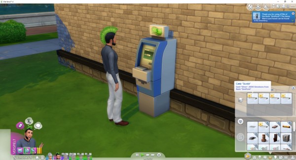  Mod The Sims: ATM Cards and Credit by LittleMsSam