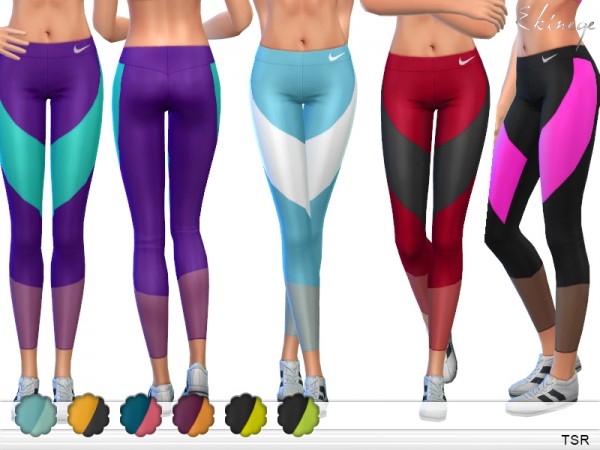  The Sims Resource: Sports Leggings by ekinege