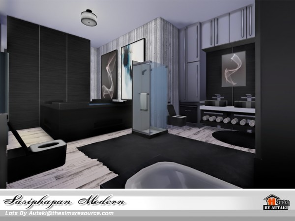  The Sims Resource: Sasiphapan Modern house by autaki