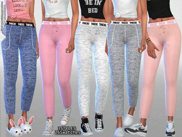  The Sims Resource: Kylie Pajama Pants Collection by Pinkzombiecupcakes
