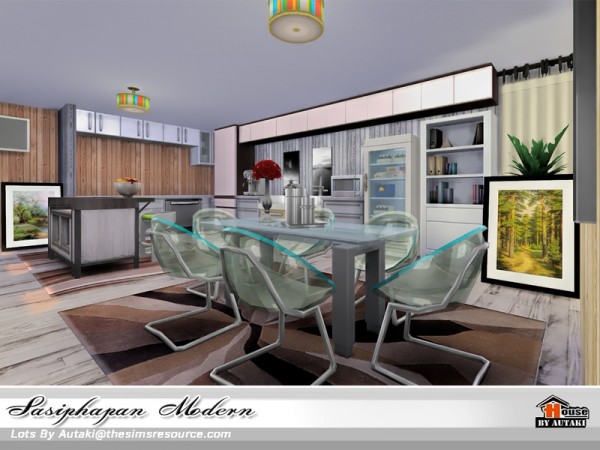  The Sims Resource: Sasiphapan Modern house by autaki