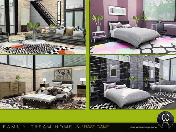  The Sims Resource: Family Dream Home 3 by Pralinesims