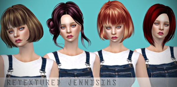  Jenni Sims: Butterflysims194 ,197,198, Skysims 158 Hairs retextures