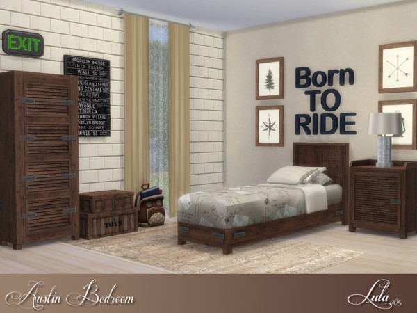  The Sims Resource: Austin Bedroom by Lulu265