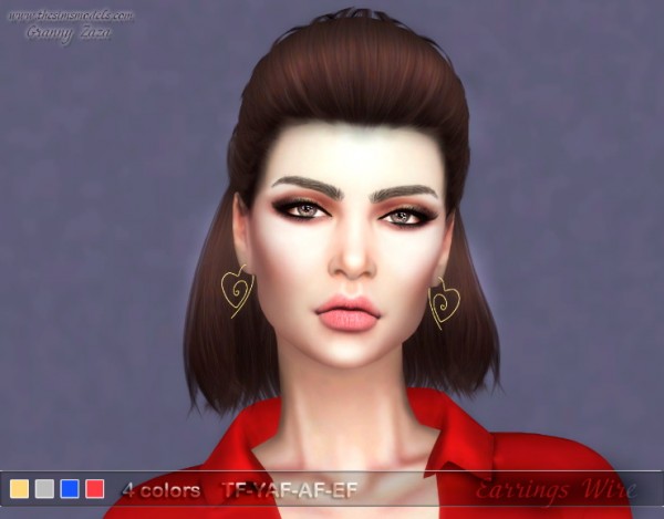  The Sims Models: Earrings Wire