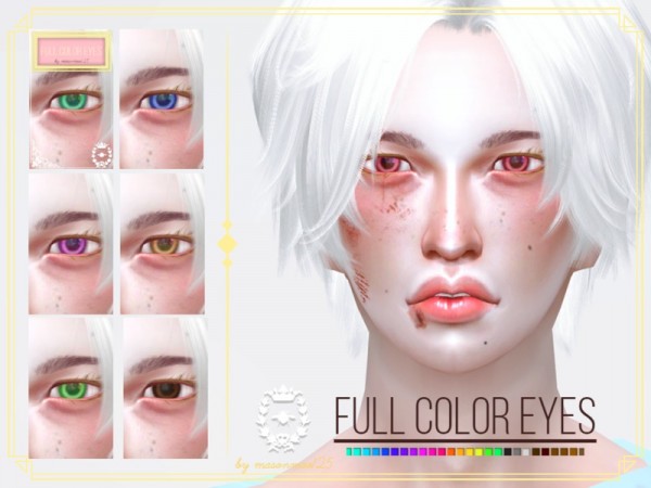  The Sims Resource: Full Color Eyes by masonmoo125