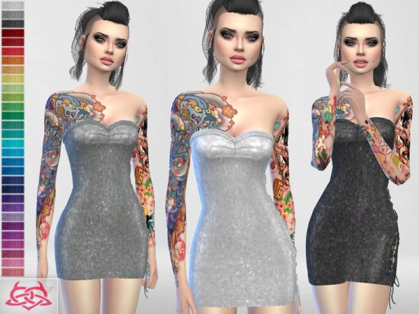  The Sims Resource: Mini dress 4 recolor 1 by Colores Urbanos