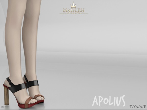  The Sims Resource: Madlen Apolius Shoes by MJ95
