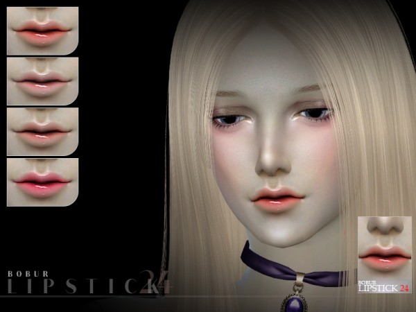  The Sims Resource: Bobur Lipstick 24