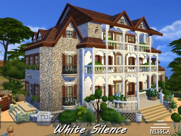  The Sims Resource: White Silence by Nessca