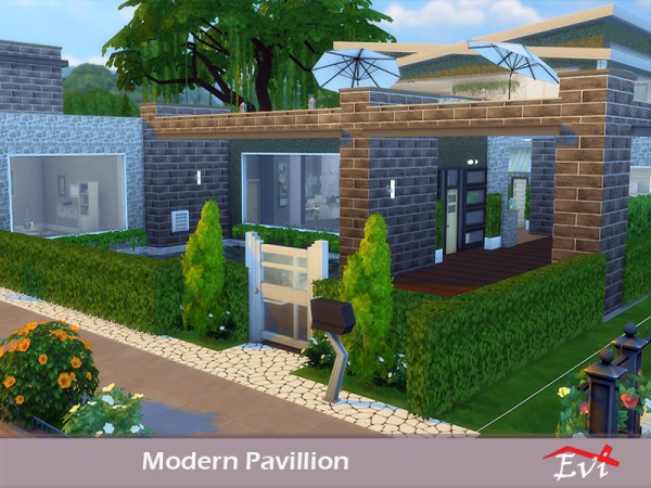  The Sims Resource: Modern Pavillion by evi