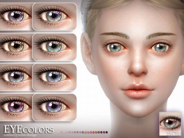  The Sims Resource: Eyecolor 201702 by S Club
