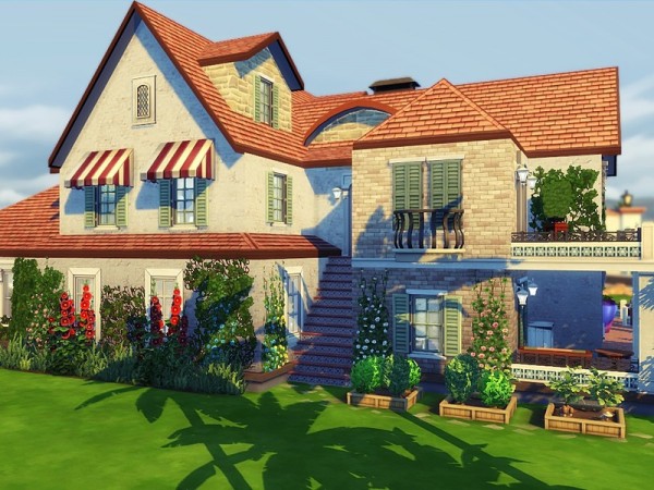  The Sims Resource: Arabesca house by MychQQQ