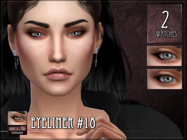  The Sims Resource: Eyeliner 18 by RemusSirion