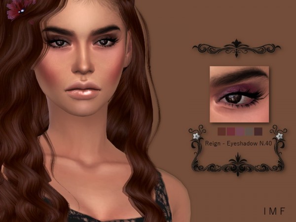  The Sims Resource: Reign Eyeshadow N.40 by IzzieMcFire