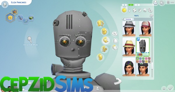  Simsworkshop: Simbot Costume Conversion