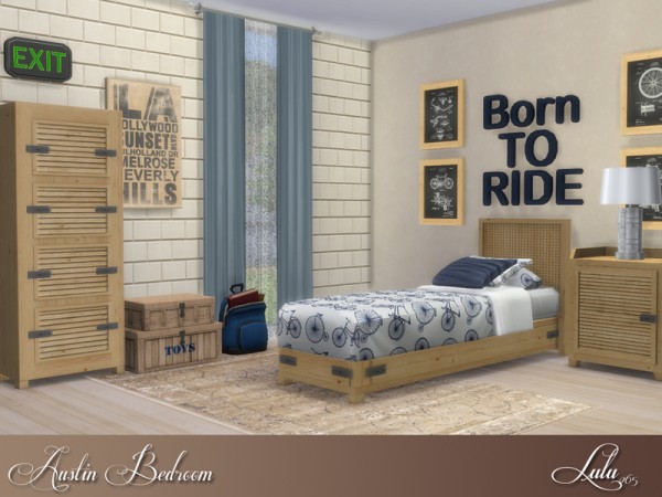  The Sims Resource: Austin Bedroom by Lulu265