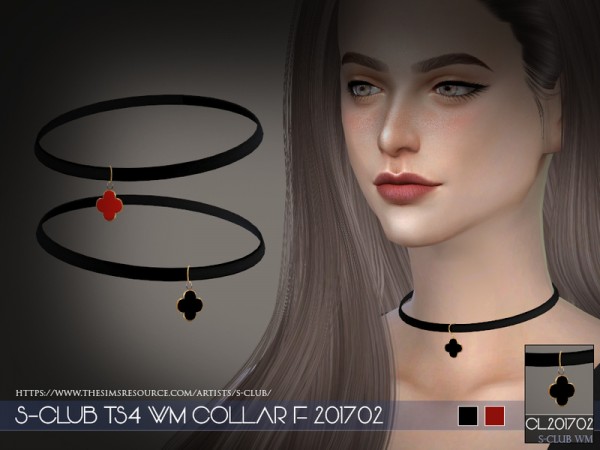  The Sims Resource: Collar F 201702 by S Club