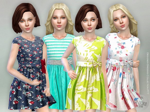  The Sims Resource: Designer Dresses Collection P77 by lillka
