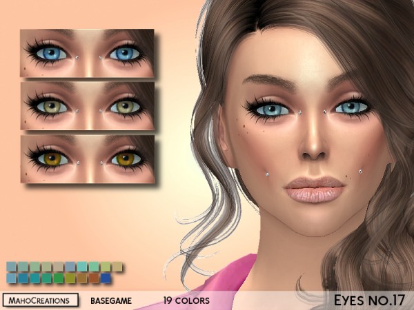  The Sims Resource: Eyes no.17 by MahoCreations