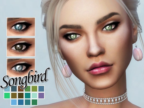  The Sims Resource: Songbird eyes by Kitty.Meow
