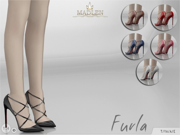  The Sims Resource: Madlen Furla Shoes by MJ95