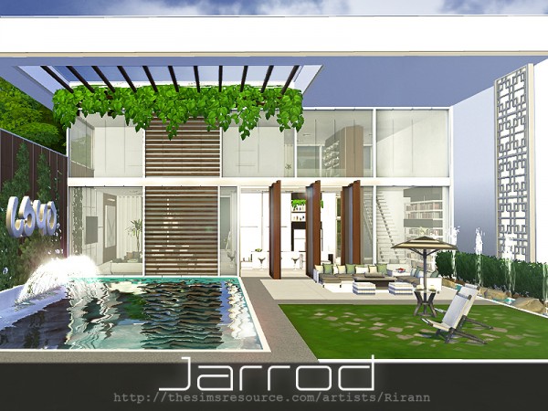  The Sims Resource: Jarrod house by Rirann